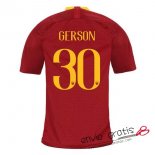 Camiseta AS Roma Primera Equipacion 30#GERSON 2018-2019