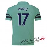 Camiseta Arsenal Tercera Equipacion 17#IWOBI 2018-2019