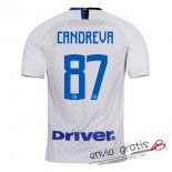 Camiseta Inter Milan Segunda Equipacion 87#CANDREVA 2018-2019