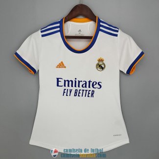 Camiseta Mujer Real Madrid Primera Equipacion 2021/2022