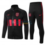 Atletico De Madrid Chaqueta Black + Pantalon 2019-2020