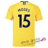 Camiseta Chelsea Segunda Equipacion 15#MOSES 2018-2019