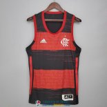 Camiseta Flamengo Vest Red Black 2021/2022