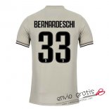 Camiseta Juventus Segunda Equipacion 33#BERNARDESCHI 2018-2019