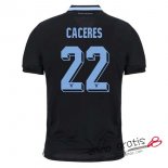 Camiseta Lazio Tercera Equipacion 22#CACERES 2018-2019