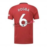 Camiseta Manchester United Primera Equipacion 6 POGBA 2019-2020