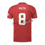 Camiseta Manchester United Primera Equipacion 8 MATA 2019-2020 Cup