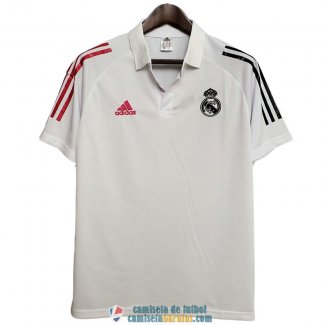 Camiseta Real Madrid Polo White 2020/2021