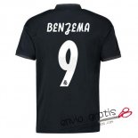 Camiseta Real Madrid Segunda Equipacion 9#BENZEMA 2018-2019