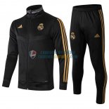 Real Madrid Chaqueta Black + Pantalon 2019-2020