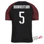 Camiseta AC Milan Tercera Equipacion 5#BONAVENTURA 2018-2019