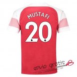 Camiseta Arsenal Primera Equipacion 20#MUSTAFI 2018-2019