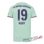 Camiseta Bayern Munich Segunda Equipacion 19#RUDY 2018-2019