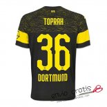 Camiseta Borussia Dortmund Segunda Equipacion 36#TOPRAK 2018-2019