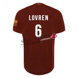 Camiseta Liverpool Primera Equipacion 6 LOVREN 2019-2020 LFC