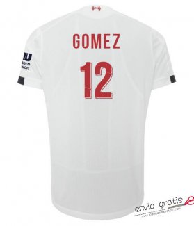 Camiseta Liverpool Segunda Equipacion 12#GOMEZ 2019-2020 LFC