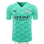 Camiseta Manchester City Portero Green 2020/2021