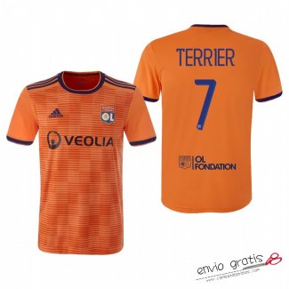 Camiseta Olympique Lyonnais Tercera Equipacion 7#TERRIER 2018-2019