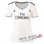 Camiseta Real Madrid Mujer Primera Equipacion 2018-2019