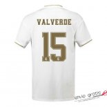 Camiseta Real Madrid Primera Equipacion 15#VALVERDE 2019-2020