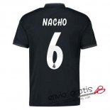 Camiseta Real Madrid Segunda Equipacion 6#NACHO 2018-2019