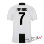 Camiseta Juventus Primera Equipacion 7#RONALDO 2018-2019