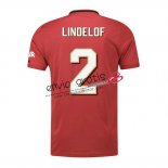 Camiseta Manchester United Primera Equipacion 2 LINDELOF 2019-2020 Cup