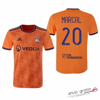 Camiseta Olympique Lyonnais Tercera Equipacion 20#MARCAL 2018-2019