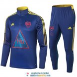 Arsenal x Humanrace Sudadera De Entrenamiento Blue+ Pantalon 2020/2021