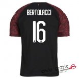 Camiseta AC Milan Tercera Equipacion 16#BERTOLACCI 2018-2019