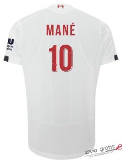 Camiseta Liverpool Segunda Equipacion 10#MANE 2019-2020 LFC