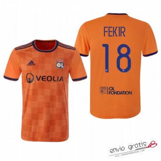 Camiseta Olympique Lyonnais Tercera Equipacion 18#FEKIR 2018-2019