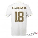 Camiseta Real Madrid Primera Equipacion 18#M.LLORENTE 2019-2020