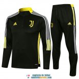 Juventus Sudadera De Entrenamiento Black II + Pantalon Black II 2021/2022