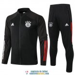 Bayern Munich Chaqueta Black + Pantalon 2020/2021