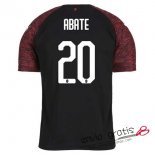 Camiseta AC Milan Tercera Equipacion 20#ABATE 2018-2019