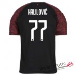 Camiseta AC Milan Tercera Equipacion 77#HALILOVIC 2018-2019