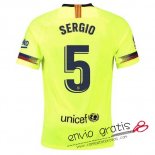 Camiseta Barcelona Segunda Equipacion 5#SERGIO 2018-2019