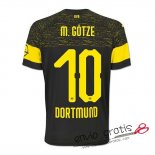 Camiseta Borussia Dortmund Segunda Equipacion 10#M.GOTZE 2018-2019