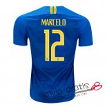 Camiseta Brasil Segunda Equipacion 16#MARCELO 2018