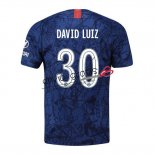 Camiseta Chelsea Primera Equipacion 30 DAVID LUIZ 2019-2020 Cup