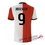 Camiseta Feyenoord Primera Equipacion 9#JORGENSEN 2018-2019