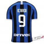 Camiseta Inter Milan Primera Equipacion 9#ICARDI 2019-2020