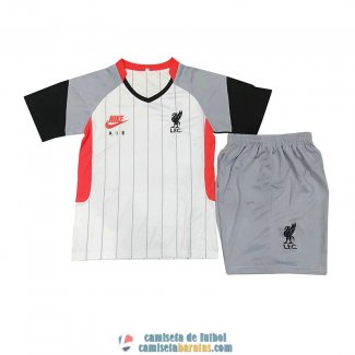 Camiseta Liverpool Ninos White 2020/2021