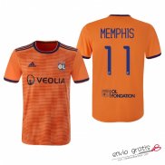 Camiseta Olympique Lyonnais Tercera Equipacion 11#MEMPHIS 2018-2019