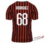 Camiseta AC Milan Primera Equipacion 68#RODRIGUEZ 2019-2020