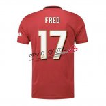 Camiseta Manchester United Primera Equipacion 17 FRED 2019-2020 Cup