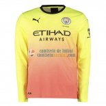 Camiseta Manga Larga Manchester City Tercera Equipacion 2019-2020