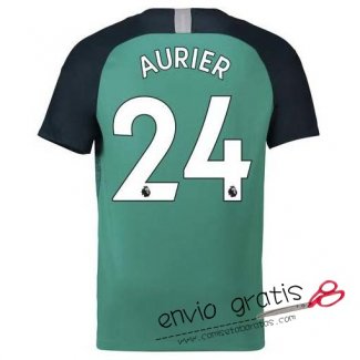 Camiseta Tottenham Hotspur Tercera Equipacion 24#AURIER 2018-2019