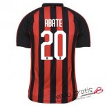 Camiseta AC Milan Primera Equipacion 20#ABATE 2018-2019